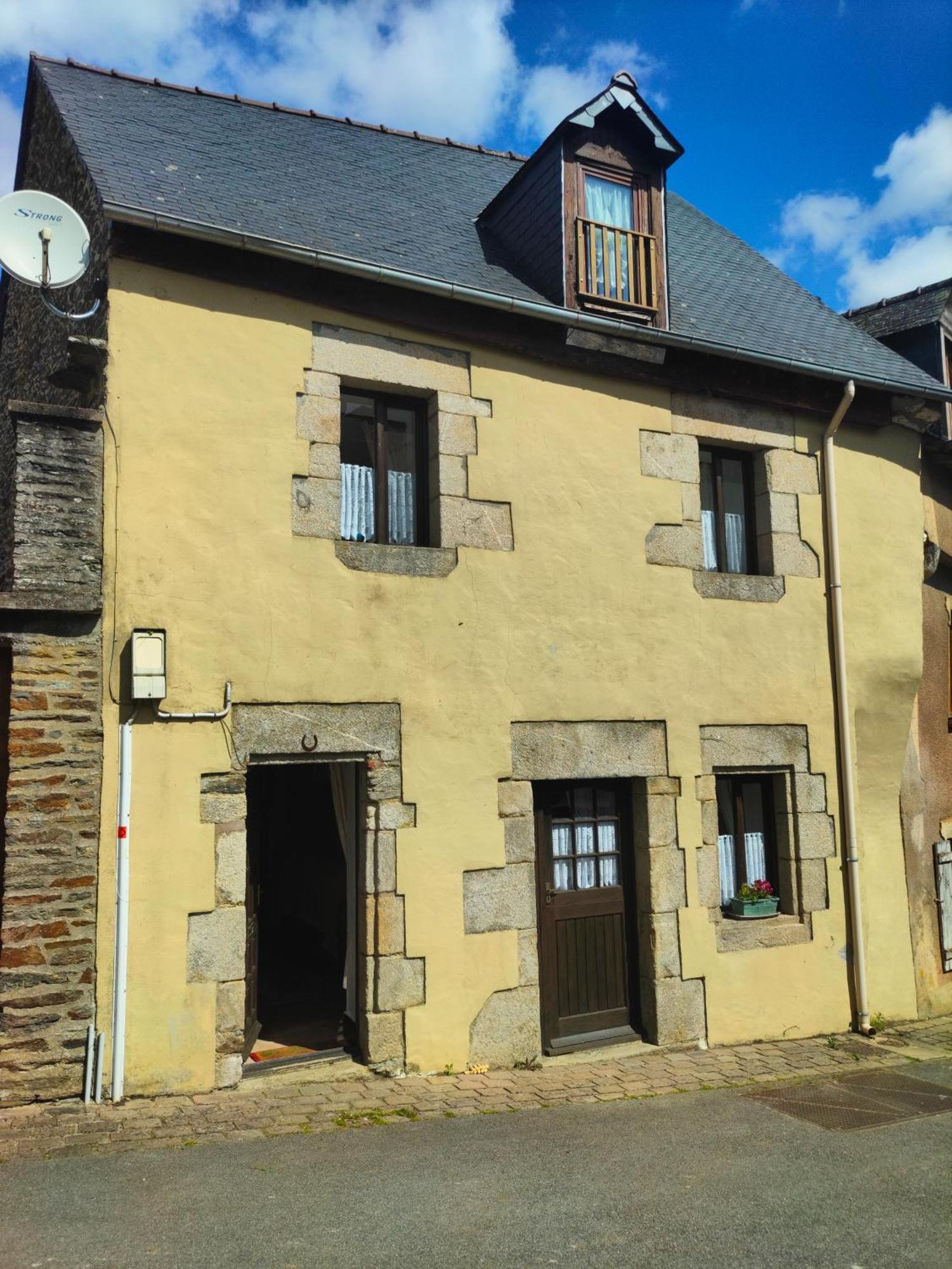 Maison Josselin Proche Chateau Luaran gambar